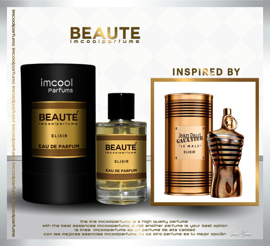 IMCOOLPARFUMS BEAUTÉ ELIXIR EDP inspired by “LE MALE ELIXIR” JEAN PAUL GAULTIER